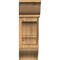 Ekena Millwork Balboa Traditional Smooth Bracket w/ Offset Brace, Western Red Cedar, 7 1/2"W x 18"D x 22"H BKT0806X18X22BOA01SWR - alternate 3